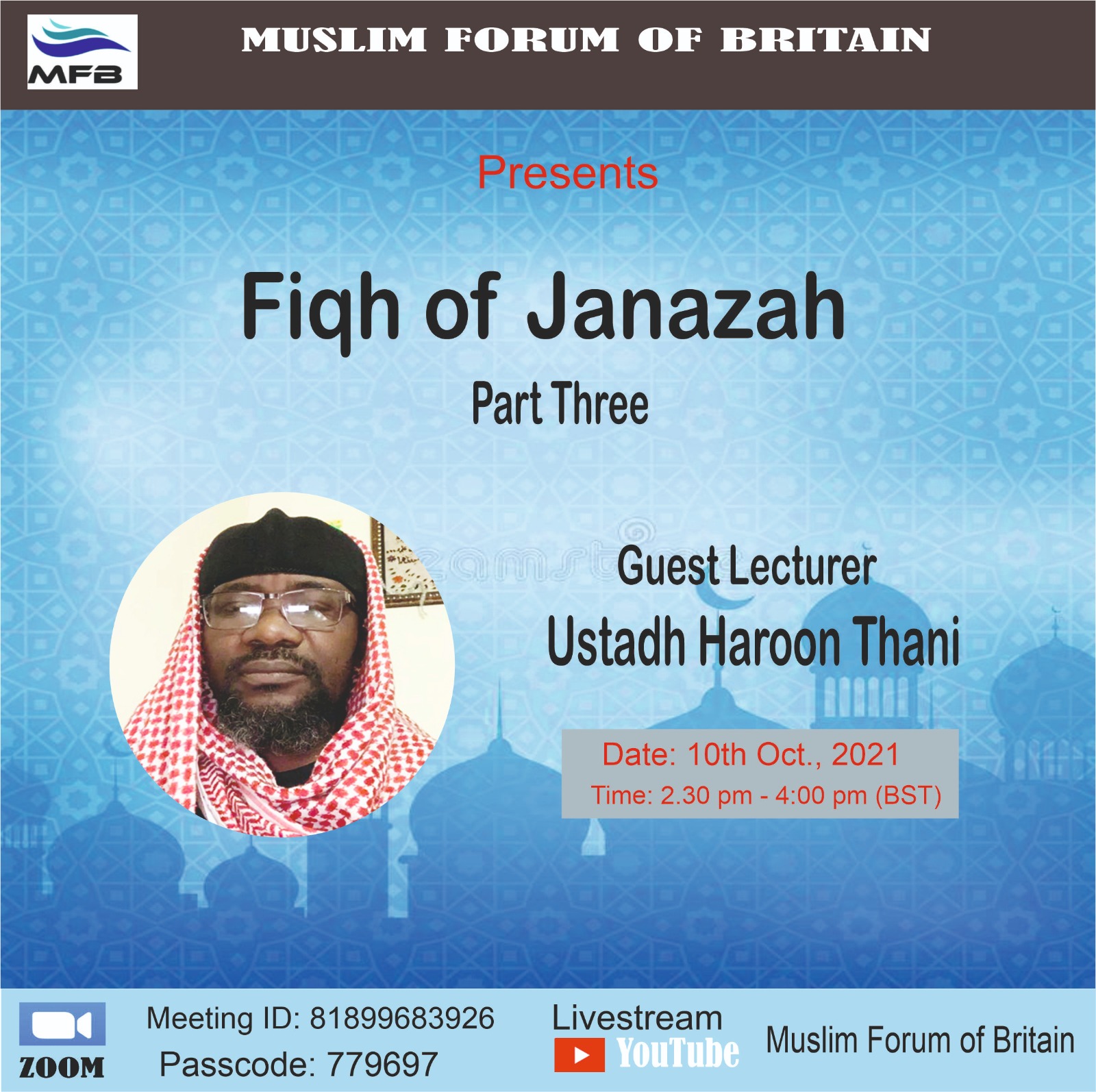 Fiqh Of Janzah (Part Three)